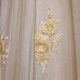 thumbnail image 4 of European Embroider Luxury White Tulle Sheer Curtains for Living Room Dining Bedroom Heavy Mbroidery Flowers Lace Cortinas Window, 4 of 5
