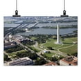 thumbnail image 2 of Print: Aerial View Of The Washington Monument And Jefferson Memorial, 2 of 4