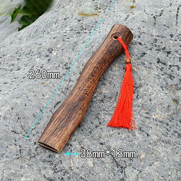 Wooden Axe Handle Spare Axe Handle Red Rope Luck Axe Handle