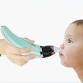 thumbnail image 1 of Aspirador nasal para bebés, limpiador nasal eléctrico para recién nacidos, carga inteligente, removedor de mucosidad nasal, saneamiento ambiental, adecuado para bebés y bebés (0-6 meses). Adepaton LL-0072, 1 of 9