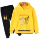 thumbnail image 3 of Ropa para niños de Disney con dibujos animados de animales y Simba, traje de algodón para niñas, sudaderas con capucha y pantalones de El Rey León de dibujos animados, conjuntos casuales de 2 piezas p, 3 of 5