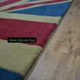 thumbnail image 3 of USA Flag Hand-Tufted Area Rug – 6x9 – Soft Wool Blend – Americana Home Decor, 3 of 4