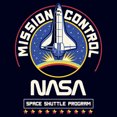 thumbnail image 2 of Men's NASA Mission Control Space Shuttle Program  Graphic T-Shirt, 2 of 5
