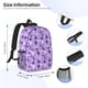 thumbnail image 5 of Easygdp Violet Mochila Ligera de 15 Pulgadas para Estudiantes, Mochila Cómoda para la Escuela y Viajes, Correas Ajustables, 5 of 6