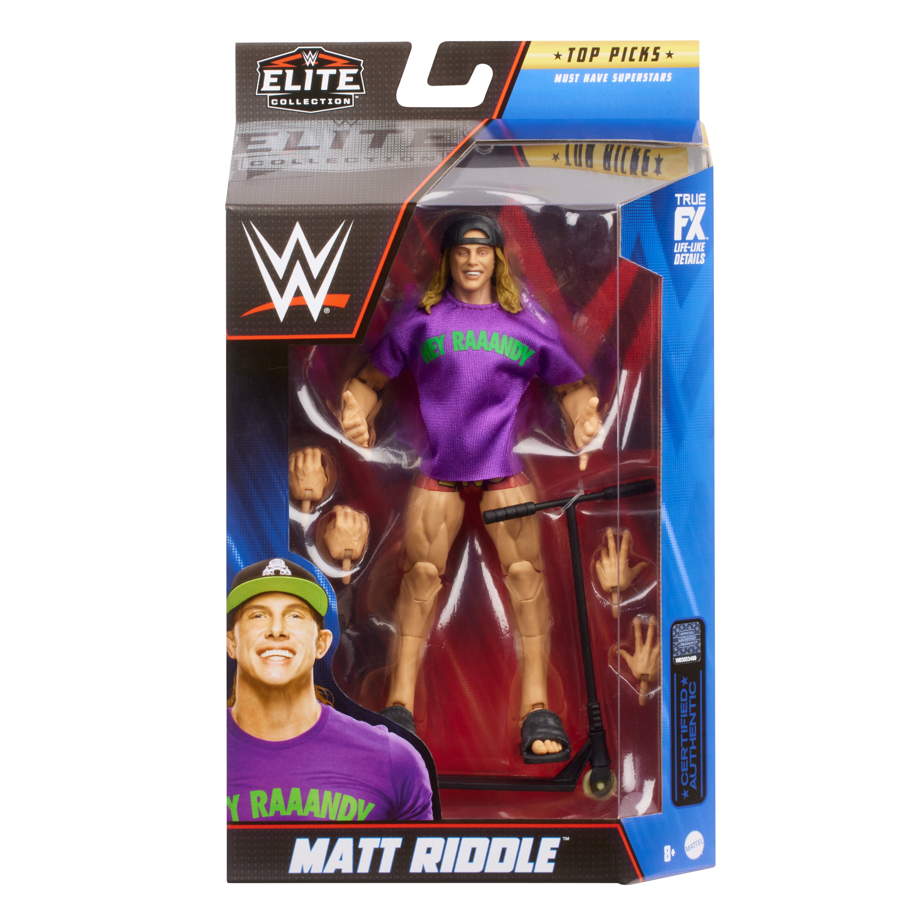 WWE Elite Action Figure Top Picks Matt Riddle
