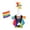 A, variant on 4 Piece Rainbow Pride Tutu Outfit Set for 19-23 Inch Porch Goose with Sequin Top Tulle Skirt Bow and Pride Flag for Summer Outdoor Decor