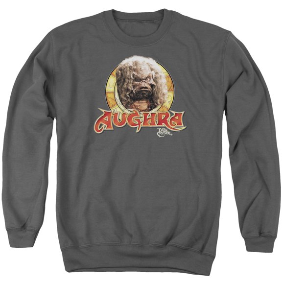 Dark Crystal/Aughra Circle Adult Crewneck Sweatshirt Charcoal