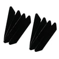 thumbnail image 1 of Transemion 8pcs Anti Curling Carpet Tape Anti Corners Pads Kitchen Bathroom Blanket Non -Slip Sticker Reusable Grip black 1Set, 1 of 6