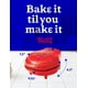 thumbnail image 3 of Máquina para Mini Donas Betty Crocker Rojo con Superficie Antiadherente, 3 of 7