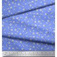 thumbnail image 2 of Soimoi Satin Silk Fabric Radio Transistor,Guitar & Piano Musical Instrument Fabric Prints by Yard 42 Inch Wide, 2 of 3