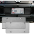 thumbnail image 4 of Duzziyyaa 2-Pack Tinted Smoked Car License Plate Protector Cover with Screw Caps Kit, 4 of 5