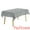 Light Grey, variant on Unique Bargains Rectangle Cotton Linen Table Cover with Tassels for Dining Table Khaki 51"x71"