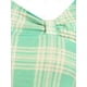 thumbnail image 3 of Camiseta anudada típica del cuello asimétrico Rosegal Camisetas tallas grandes, 3 of 5