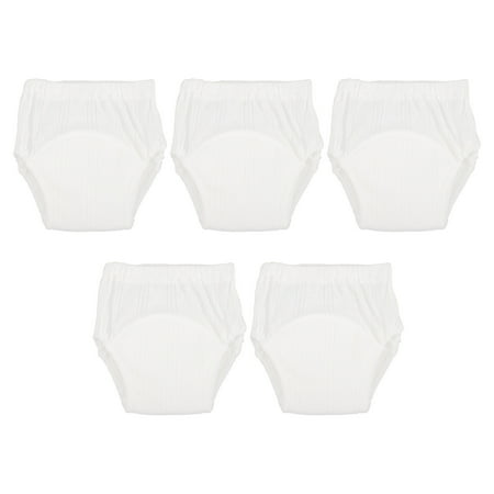 

5pcs Baby Training Pants Cotton Potty Training Underwear Washable Underpants