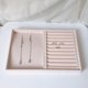 thumbnail image 2 of Caja de soporte de bandeja de almacenamiento de exhibición de , de inserción de cajones para niñas y mujeres, ligera - Estilo 06 SM SunniMix Bandeja de terciopelo para joyas, 2 of 8