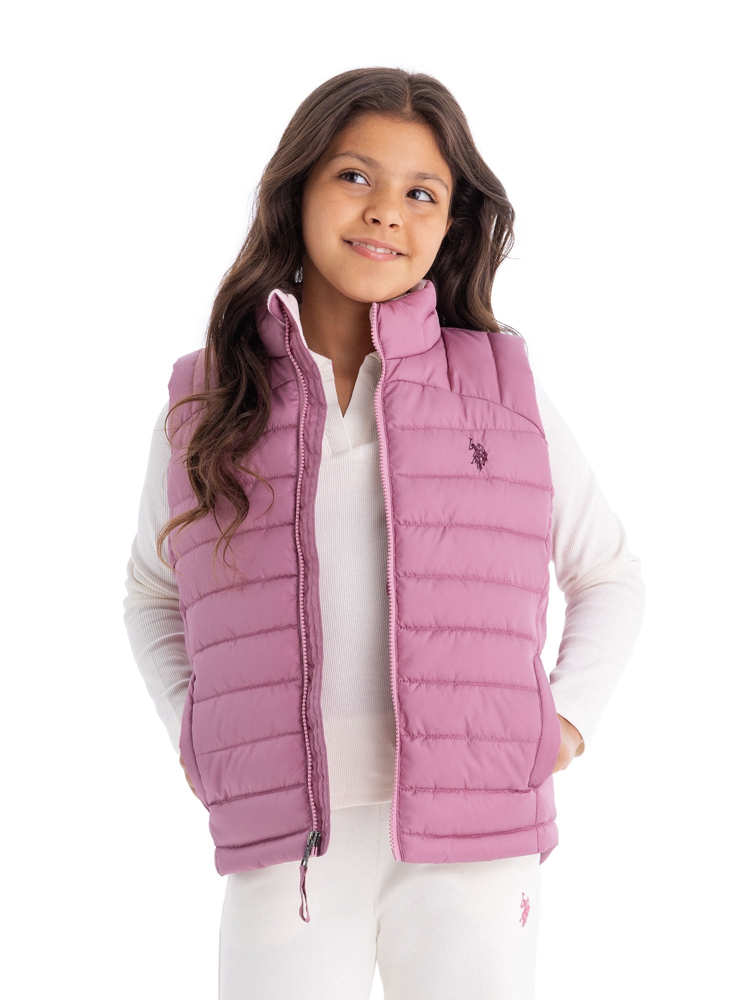 U.S. Polo Assn. Kids Puffer Vest, Sizes 4-18