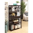 thumbnail image 2 of Convenience Concepts Oxford Five-Tier Bookcase with Drawer in Espresso Wood, 2 of 4