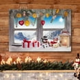 thumbnail image 3 of wall26 Canvas Wall Art Merry Christmas Pictures Home Wall Decorations for Bedroom Living Room Paintings Canvas Prints Framed - 16x24 inches, 3 of 5