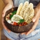 thumbnail image 2 of Coconut Bowl Smoothie Pulido Coconut Shell Bowl Coconut Bowls para cocina, 2 of 7