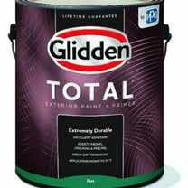 Glidden Total Exterior Paint Primer Flat Midtone Base 1 Gallon