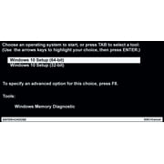 Computer Werx Windows 10 Professional 32/64 Bit Repair Restore Recover USB for Legacy Bios Plus Drivers DVD Software