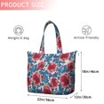 thumbnail image 4 of Pioneer Flower Floral Print Pattern Travel Tote Bags for Women Carry On,Large Weekender Bags for Women Travel,Multi Functional Duffle Bag for Work,Shopping,Sports, 4 of 5