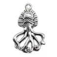 thumbnail image 2 of K-KED 80 Pcs Antique Silver octopus Charms Pendant 28x18MM B10097, 2 of 3