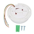 thumbnail image 1 of Natural Gas Detector ABS Ceiling Network Alert Sound and Light Alert Gas Alarm for Home Safe 12?28V, 1 of 8