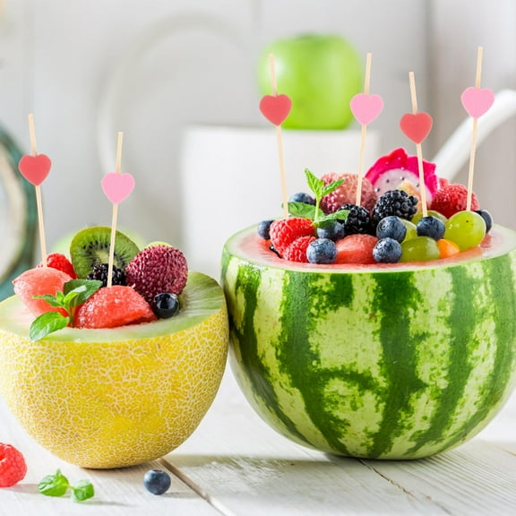 DRAFIDEEP Love Pendant Pink Bamboo 300Pcs 12X0.5Inch