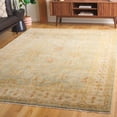thumbnail image 5 of Safavieh  Couture Hand-knotted Oushak Rikey Traditional Oriental Wool Rug with Fringe 9'  x  12' 9' x 12' Indoor,Handmade Living Room,Bedroom,Dining, 5 of 5