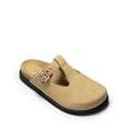 thumbnail image 3 of DREAM PAIRS Women's Clogs & Mules Stylish Leather Mules Cork Footbed Couple's Clogs for Women, 3 of 8