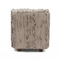 thumbnail image 2 of Decor Therapy Howie Natural Textured Rug Square Ottoman, 2 of 3