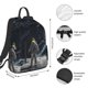 thumbnail image 2 of Fotbe Astronaut Standing In The Moon Mochila Ligera para Hombres y Mujeres - Duradera y Resistente al Agua, Ideal para Escuela, Trabajo, Viajes y Uso Diario, 2 of 7