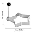 thumbnail image 2 of LSLJS Stainless Steel Breakfast Omelette with Handle Heart Baking Omelette Ring, Home Kitchen Gadgets Accessories, 2 of 2