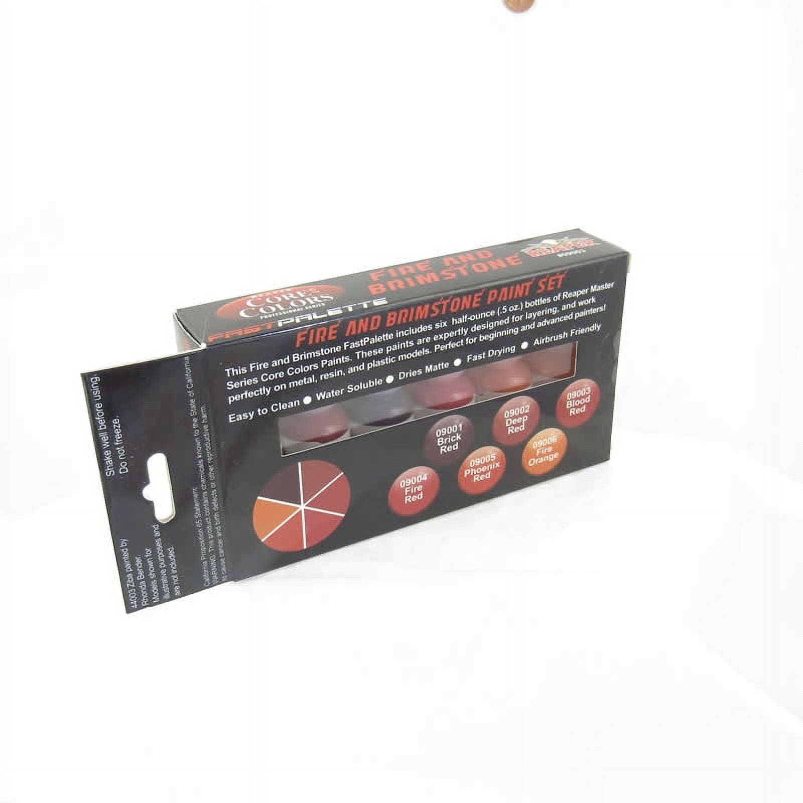 Reaper Miniatures Fast Palette - Fire and Brimstone New