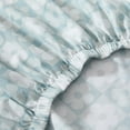 thumbnail image 6 of Lush Decor Daisy Checkered Sheet Set 6 Piece Set Queen Aqua - Checkered Sheets - Floral Bed Sheets - Queen Sheets - Boho Flower Print - Retro Decor, 6 of 10