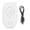 White, variant on Rupoun Bluetooth Remote Page Turner, USB Rechargeable Wireless Camera Shutter Clicker for Smartphones Selfies, Video Recording, White (3.94 in / 10 cm)