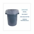 thumbnail image 5 of Boardwalk® High-Density Can Liners, 60 gal, 19 mic, 38" x 58", Natural, Perforated Roll, 25 Bags/Roll, 6 Rolls/Carton, 5 of 7