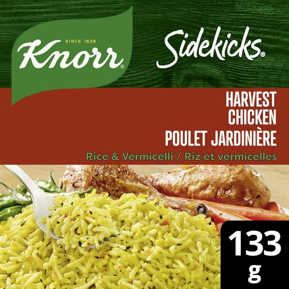 Plat d'Accompagnement de Riz Knorr Sidekicks Poulet Jardinière 133 g Plats d'accompagnement