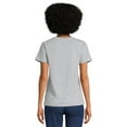 thumbnail image 5 of RealSize Women's Crewneck Tee with Short Sleeves, Sizes XS-XXXL, 5 of 6