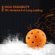 thumbnail image 3 of Pickle Ball para exteriores 40 hoyos Diseñado para deportes de Pickleball Óptica de alta visibilidad Naranja/Amarillo Pickle Ball USAPA Estándar para uso en exteriores e interiores Ormromra CZYD-ST109-1, 3 of 5