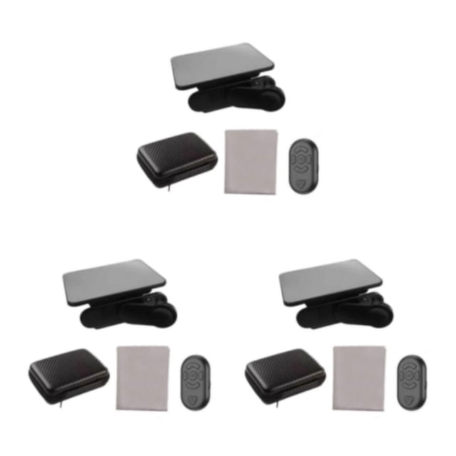 sweethay Kit de Clip de plástico para teléfono, práctico y práctico, resistente y duradero, fácil de usar, control remoto negro Type1 NO1