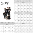 thumbnail image 3 of Yuaguia Family Christmas Matching Pajamas Set, Merry and Bright Light Print Long Sleeve Tops and Black Pants, Holiday Sleepwear, Kids 4 Years, 3 of 3