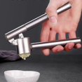 thumbnail image 1 of Garlic Press Stainless Steel Extended, 1 of 5