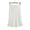 White, variant on Long Skirts for Women Printed Mesh Maxi Skirt with Border Trim Slim Fit Small Bow Low Waist Fishtail Midi Skirt White L