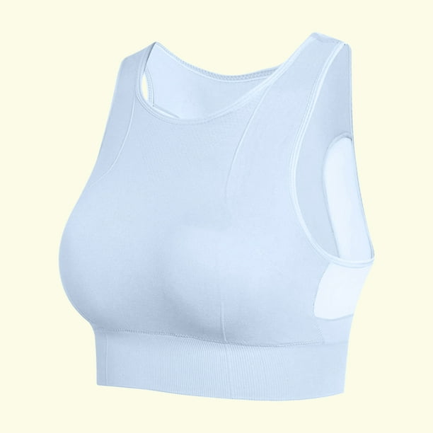 PUIYRBS Ladies Traceless Comfortable No Steel Ring Vest Breathable