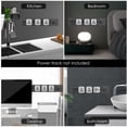 thumbnail image 2 of Universal three-pin track socket power track socket multi-function electric mobile track socket power track adapter, 2 of 8
