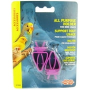 Living World All Purpose Holder for Bird Cages 2 count