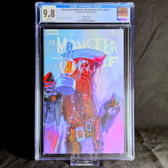 Mark Spears Monsters: The Monster & The Wolf #1 - CGC 9.8 Comic Book