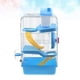 thumbnail image 5 of 21x27x45cm De lujo de tres capas Hamster Cage Pet House Portable Small Pets House Hamster House (Azul), 5 of 5
